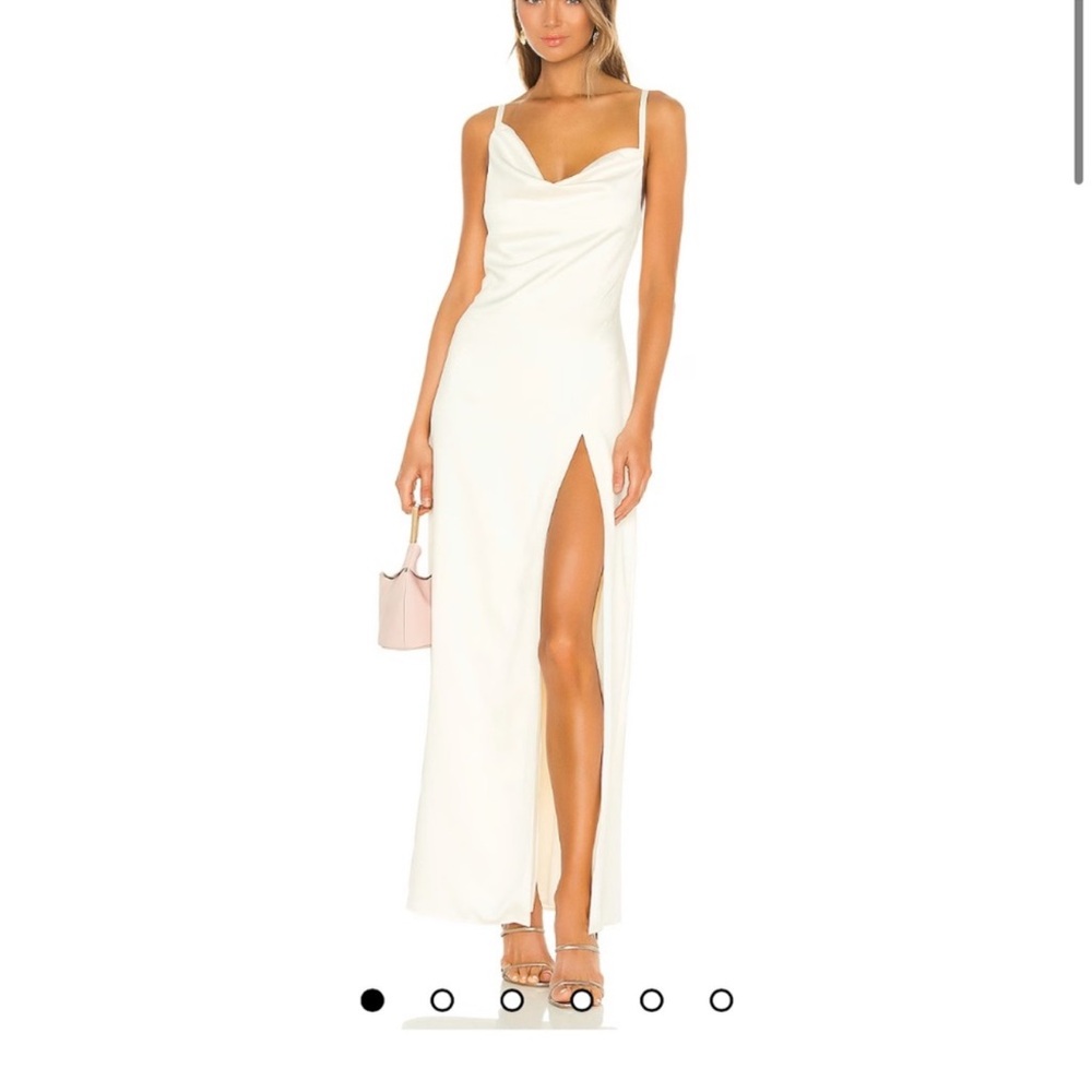 Camila Coelho White Maxi Dress